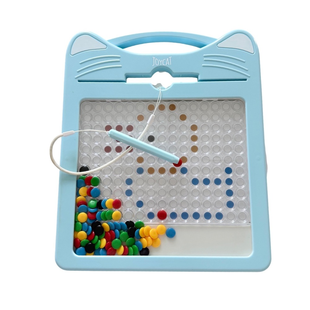 Joycat Magnetic Drawing Board Kids One Size Light Blue Cat Shape STEM Toy